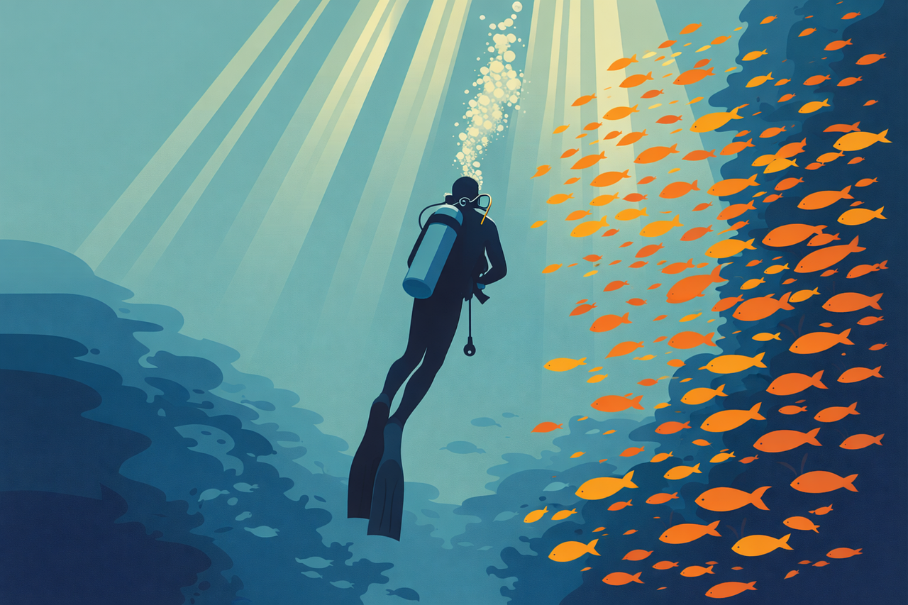 découvrez les mystères de l'exploration marine : plongez au cœur des océans pour étudier la faune, la flore et les écosystèmes marins.